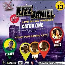 All Right Here Is The Next Show Is Gonna Be Tomorrow At 9 Pm Im Gonna Be Opening For Kizz Daniel In La Link In My Bio If Your Kizz