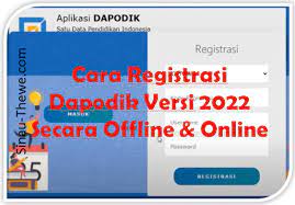 Dapodikonline com panduan aplikasi pendidikan untuk guru registrasi dapodik paud online apa harus unduh prefil cara uninstall dan install 2019 (semester logo 2020 test 1 √ mengisi ptk fs mag. Cara Registrasi Offline Online Dapodik Versi 2022 Sinau Thewe Com