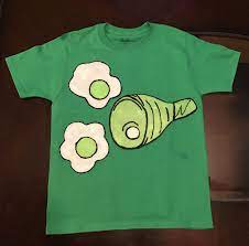 Green Eggs And Ham T Shirt Craft Felt Fabric Paint Fabric Glue Dr Seuss Week Dr Seuss Shirts Dr Seuss Day