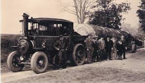 Photo foden steam lorry greenaway's woodcote. Foden Steam Lorry Traction Engine Gas Turbine Monster Trucks