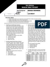 Contoh soal tes rs muhammadiyah pdf contoh soal dan soal kemuhammadiyahan smp kelas 8 unduh file guru contoh soal kemuhammadiyahan dan jawabannya ciri gerakan muhammadiyah. Prediksi Soal Masuk Sma Faforit Bahasa Indonesia