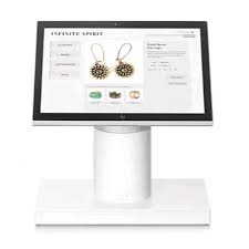 Hp Engage One Pos Terminal I3 8gb Ram 128 Ssd 14 Pcap Touch W10iot Rotating Base White 3595
