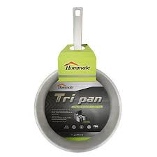12 Inch Hommate Pro Health Professional Triply Stainless Steel Frying Pan Health Professionals Organic Ceramics Ceramic Non Stick
