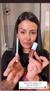 😍😍😍 Batom Boca Rosa cor: Quinta Para comemorar nossa quinta feira haha E  aí quem que gosta de batom no tom alaranjado amarronzado haha tipo  terracota? Se gosta então bora investir nesse que fica ...