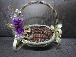 Decorative Basket Fancy Basket Decorative Baskets And Designer Basket Supplier Distributor From New Delhi I Basket Decoration Wedding Basket Cane Baskets