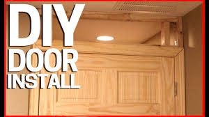Get a free estimate today!. How To Install A New Door In An Existing Room Over Drywall Youtube