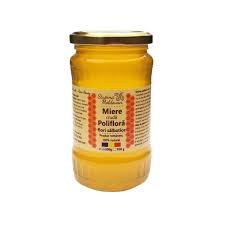 Mierea este un aliment complet recunoscut pentru beneficiile aduse organismui. Miere Cruda Poliflora 500g Stupina Moldovan