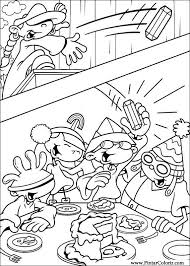 #2 you have to tag 4 people in the post. Drawings To Paint Colour Kids Next Door Print Design 052