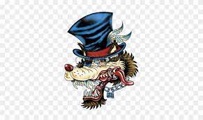 The one with the the three little pigs, or little red riding hood, or both. Big Bad Wolf Hip Cool Wild Lone Wolf Top Hat Tattoo Wolfman Chain Free Transparent Png Clipart Images Download