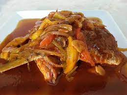 Add flour and cook till brown. Jamaica Brown Stew Fish Recipe Recipes By Chef Ricardo Youtube