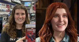 This is a writer & character designer for Insomniac. Coincidentally, she  also had input