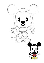 Un mega livre gratuit de dessin de coloriage mickey pour relaxation , des coloriages de mickey à imprimer pour une activité éducative. Coloriage Kawaii Disney 6 Coloriages A Imprimer Gratuits 2020