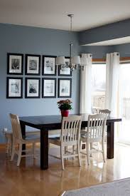 Behind The Dining Table Dining Room Blue Dining Room Paint Living Room Paint