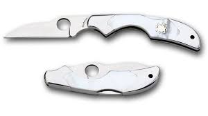 Spyderco Kiwi Lockback Mother Of Pearl Handles Vg10 Stainless Blade Knifecenter Sp75pearl Discontinued