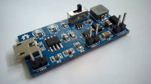 The mt3608 switches at 1.2mhz and allows the use of tiny. Tp4056 Lipo Charger Protector Booster Smd Easyeda