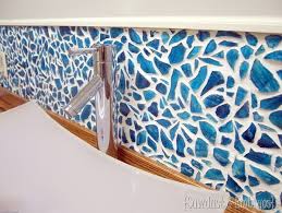 diy mason jar mosaic backsplash all