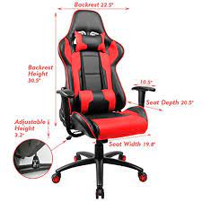The respawn 200 is the cheapest gaming chair we recommend. Homall Executive Swivel Leather Gaming Chair Racing Style High Back Office Chair With Lumbar Support And Headrest Red 66daf0666b4eea06cca2e1002de65fb4 Pcpartpicker