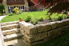 Treppe Aus Zugsteinen Natursteinmauer Steine Und Natursteine