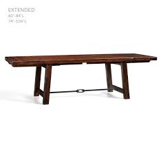 Benchwright extending dining table + segura chair. Benchwright Extending Dining Table Pottery Barn