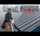 My Dream Shop Ep-44 How to Cut and Install Valley Metal ...