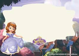 5x7 blank cards cupcake toppers/favor tags cupcake wrappers fry box 5 inch party circles foldable place cards. Free Printable Sofia The First Invitation Templates Dolanpedia