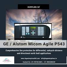 Ge Micom Agile P543 Line Differential And Distance Protection Numerical Relay Protection Relay Agile