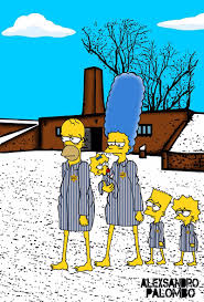 Conocer el nombre de personajes de dibujos animados es el primer paso, y luego ya vamos sabiendo cuales. Los Simpson En Un Campo De Concentracion Por El 70 Aniversario De La Liberacion De Auschwitz