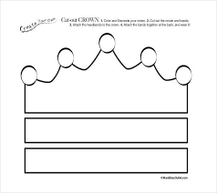 Color, cut out, and assemble the crown template pieces following the instructions in our royal paper crown craft. 21 Paper Crown Templates Pdf Doc Free Premium Templates