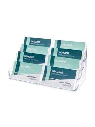 Sign up with office depot's business solutions division. Deflect O 8 Compartment Business Card Holder 3 78 H X 7 78 W X 3 58 D Clear Office Depot