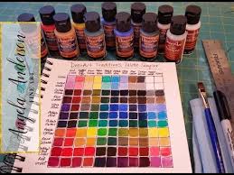 1 Creating A Color Mixing Guide Chart Acrylic Painting