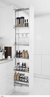 Pull Out Larder Units Are Perfect To Stock Up On Your Food And Grocery Shop Shelves Are Kitchen Storage Units Bathroom Storage Units Kitchen Storage Solutions