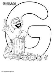 Best sesame street songs it wasn't that difficult to come up with the picks for top 10 sesame street songs of all time. Sesame Street Printable Coloring Pages 85 Free Sheets