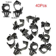 Custom waterproofing m8 sensor cable splitter y type. 40x Plastic Fasteners Car Wiring Harness Fixed Clips Auto Route Tie Cable Clamps 6259229948431 Ebay