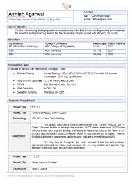 Resume Templates Doc Free Download 100 Sample Curriculum Vitae ...