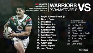 Warriors vs eels head to head (last five matches). Nrl 2019 Live Eels V Warriors In Sydney Newshub