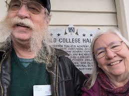 Good morning beautiful rainy downtown Forest Grove. Old College Hall is  Open today from 11:00-4:00. Come