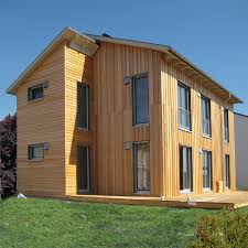 Hochwertig und sehr solide gebaute doppelhaushälfte in neutraubling. Holzhaus Neutraubling Bayern Thuringer Holzhaus Haus Pultdach Versetztes Pultdach