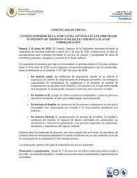 Noticias legales de rama judicial: Rama Judicial Auf Twitter Comunicado Consejo Superior De La Judicatura Levanta Suspension De Terminos A Partir Del 1 De Julio De 2020 Y Definio Acciones Para Preparar Las Condiciones De La Prestacion
