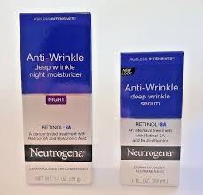 2 Neutrogena Anti Wrinkle Items Serum Night Moisturizer Expires 2019 2 Items Neutrogena Deep Wrinkles Night Moisturizer Anti Wrinkle