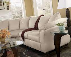 Darcy 2 Piece Sectional Stone Sectional Sofa Beige Furniture Ashley Furniture