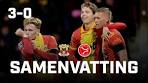 Overtuigende zege in eigen stadion | Samenvatting Go Ahead ... - YouTube