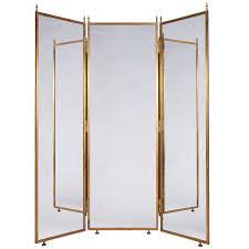 This 3 way mirror can be free standing which will give you the ability to move with ease. Three Way Brass Mirror Dressing Room Mirror Mirror Contemporary Decor Living Room