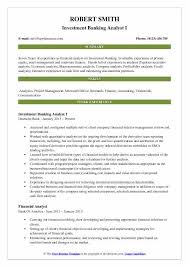 6,114 software asset management analyst jobs available on indeed.com. Investment Banking Analyst Resume Samples Qwikresume