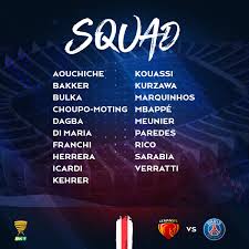 If you're searching for results of an other team with the name le mans, please select your sport in the top menu or a category (country) on the left. Psg 19 Man Squad To Face Le Psg Paris Saint Germain Facebook