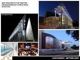 Jnc Lighting Limited Has Provided The Light Fixtures For The New Building Of The Cyprus Theatre Organisation Des Light Architecture Theatre Building Architect
