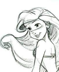 Steve Thompson Sketches Disney Art Ariel Drawing