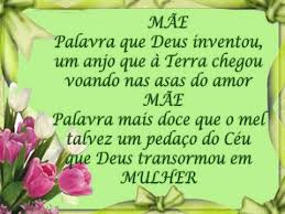 Mãe, o dia das mães é só uma vez por ano, mas eu amo você todos os dias. Homenagem Dia Das Maes Municipio De Aguas De Chapeco