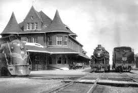Durand Depot Michigan Ca 50s Train Depot Train Museum Railroad History