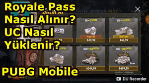 Get seeing red set free!! Uc Nasil Yuklenir Royale Pass Nasil Alinir Pubg Mobile Youtube