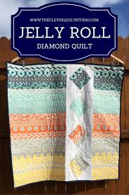 Diamond Jelly Roll Quilt Jellyroll Quilts Baby Quilts Jelly Roll Patterns